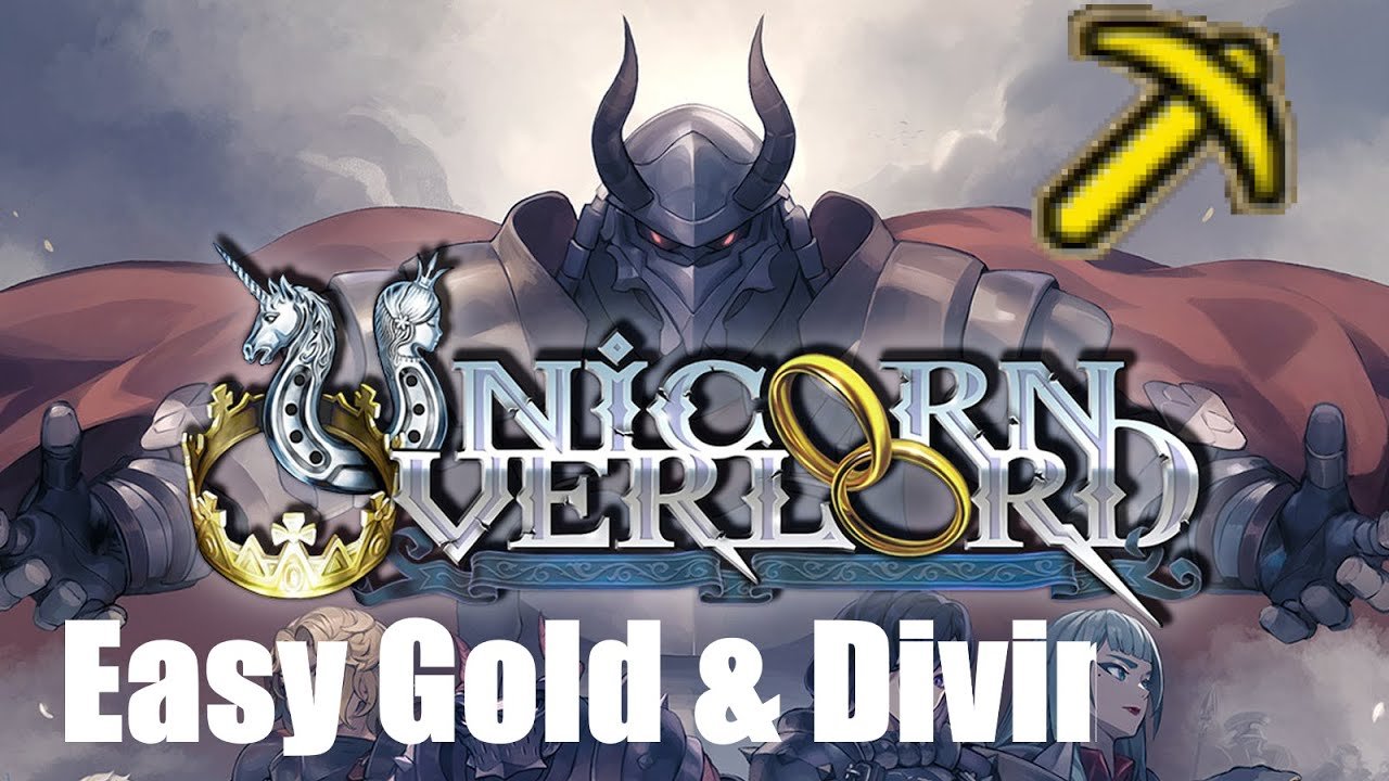 Easy Gold And Divine Shards Mining Guide Unicorn