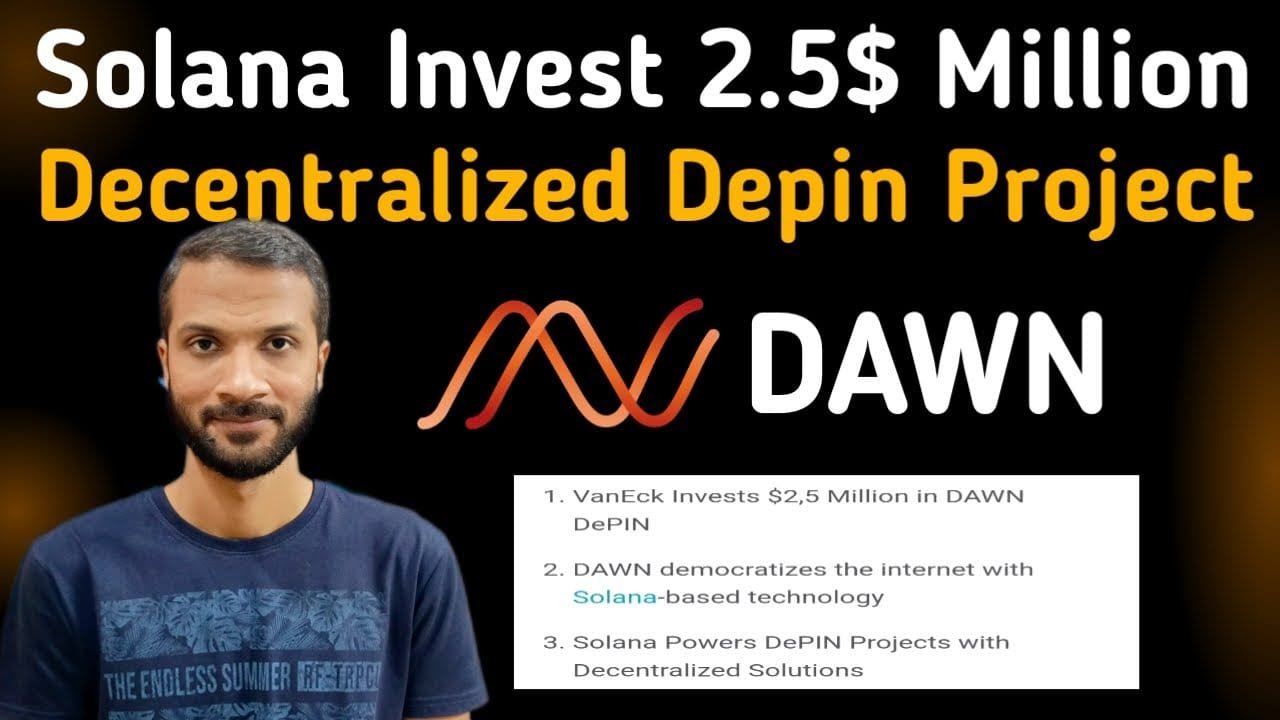 Dawn Mining App Full Guide | Dawn Depin Project |