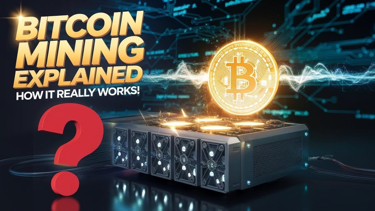 Bitcoin Mining Explained | How It "really" Works For Beginners