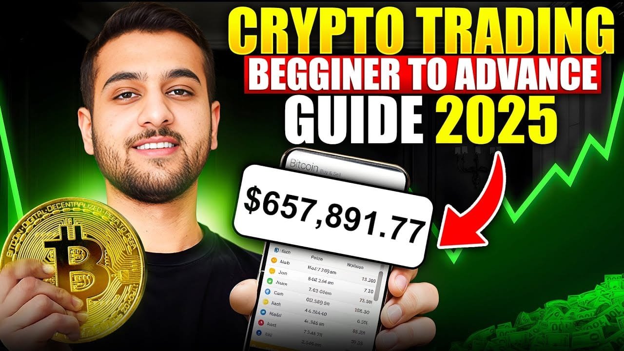 Crypto Trading For Beginners 2025: Step By Step Guide!