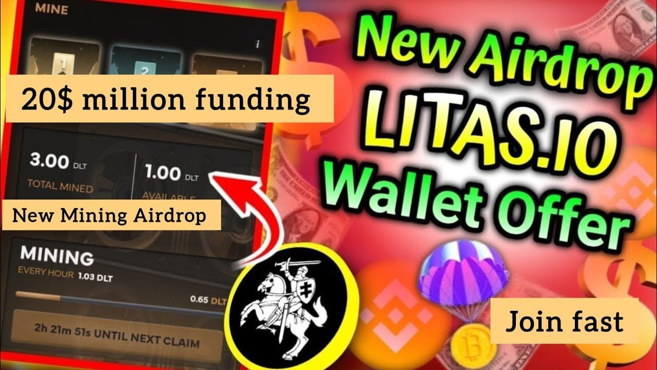 Litas.io Wallet Mining Airdrop Full Guide || 20 Million Dollar