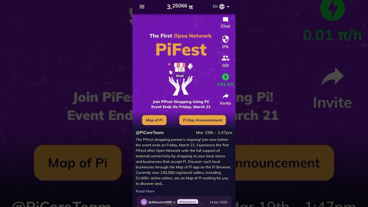 Update (pi Network) Pi Invitation Code:: (samsondanite) Join Pi Fest
