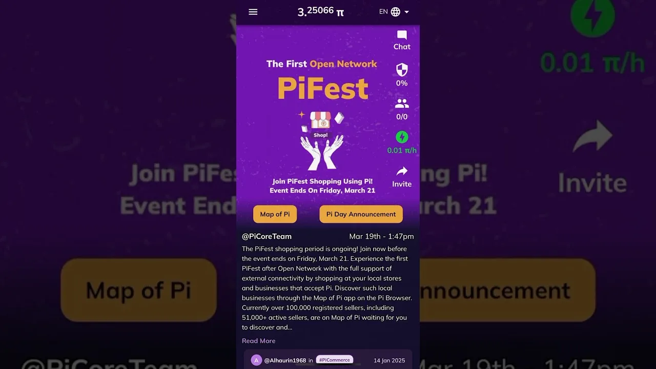 Update (pi Network) Pi Invitation Code:: (samsondanite) Join Pi Fest