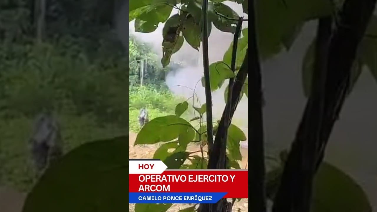 Ejército Ecuatoriano Inhabilita Maquinaria De Minería Ilegal En Azuay #ecuador