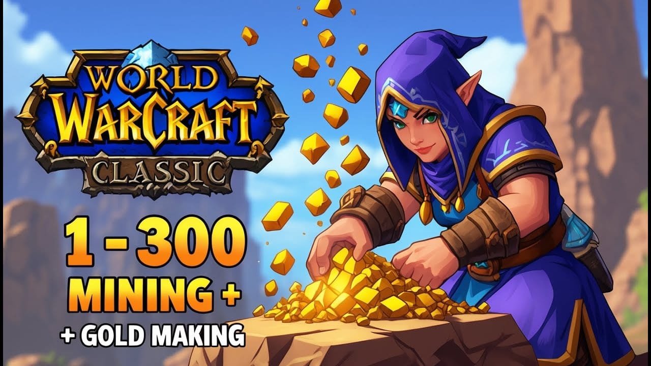 1 300 Mining Guide + Gold Making Tips | Wow Classic