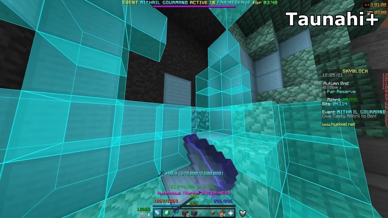 Best Automithril Mining Taunahi V3 0 Hypixel Skyblock May 2025