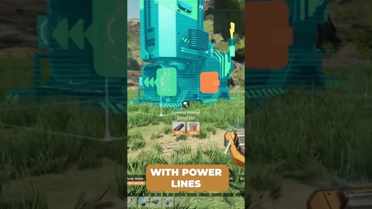 How To Automate Mining In #satisfactory #shorts