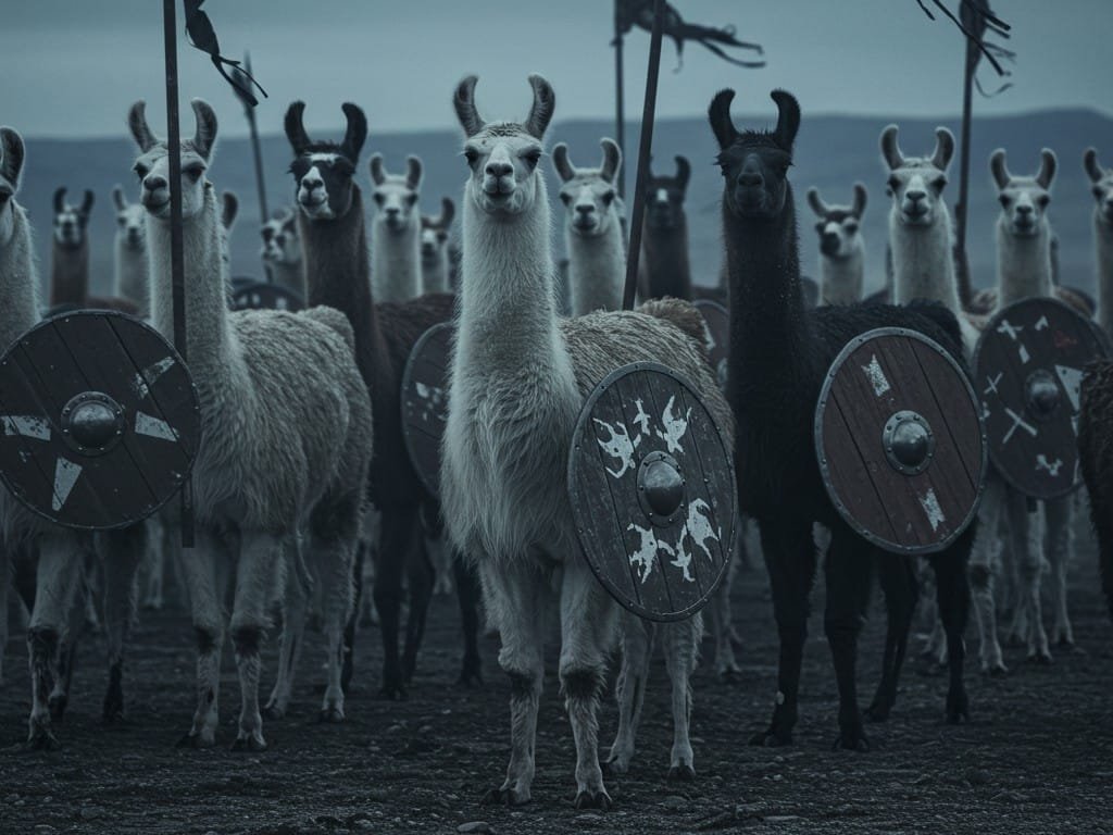 Photo of llamas carrying shields as Meta launches new Llama AI model security tools designed to help cybersecurity teams and developers harness artificial intelligence for defence.