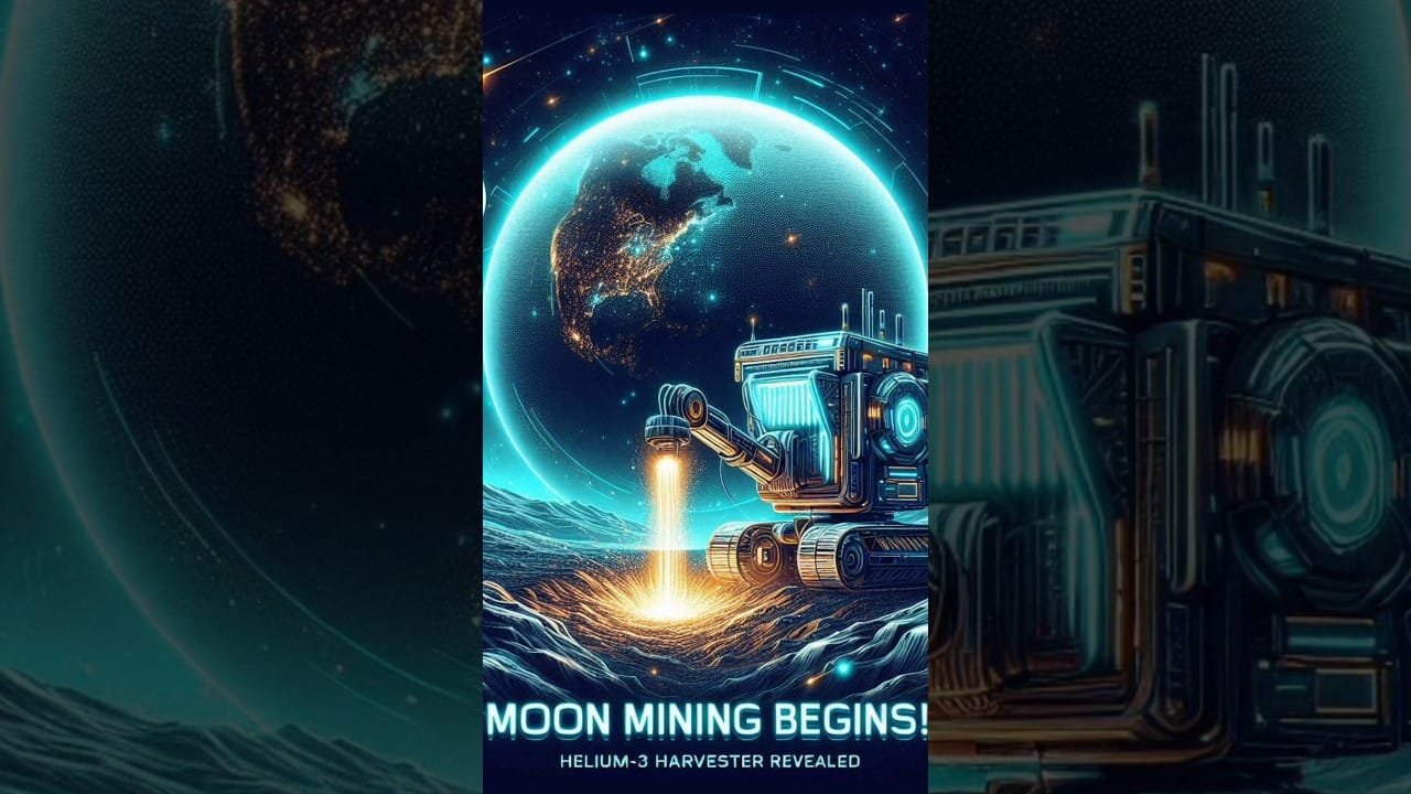 Moon Mining Machine Unveiled! Interlune's Helium 3 Harvester Is Here