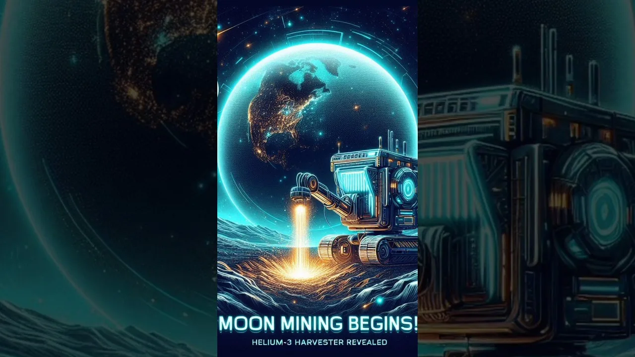 Moon Mining Machine Unveiled! Interlune's Helium 3 Harvester Is Here
