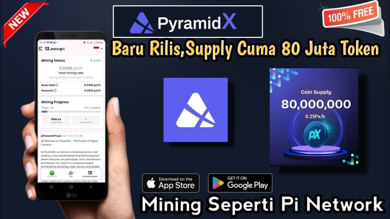 Px Network Supply Cuma 80 Juta Token Cara