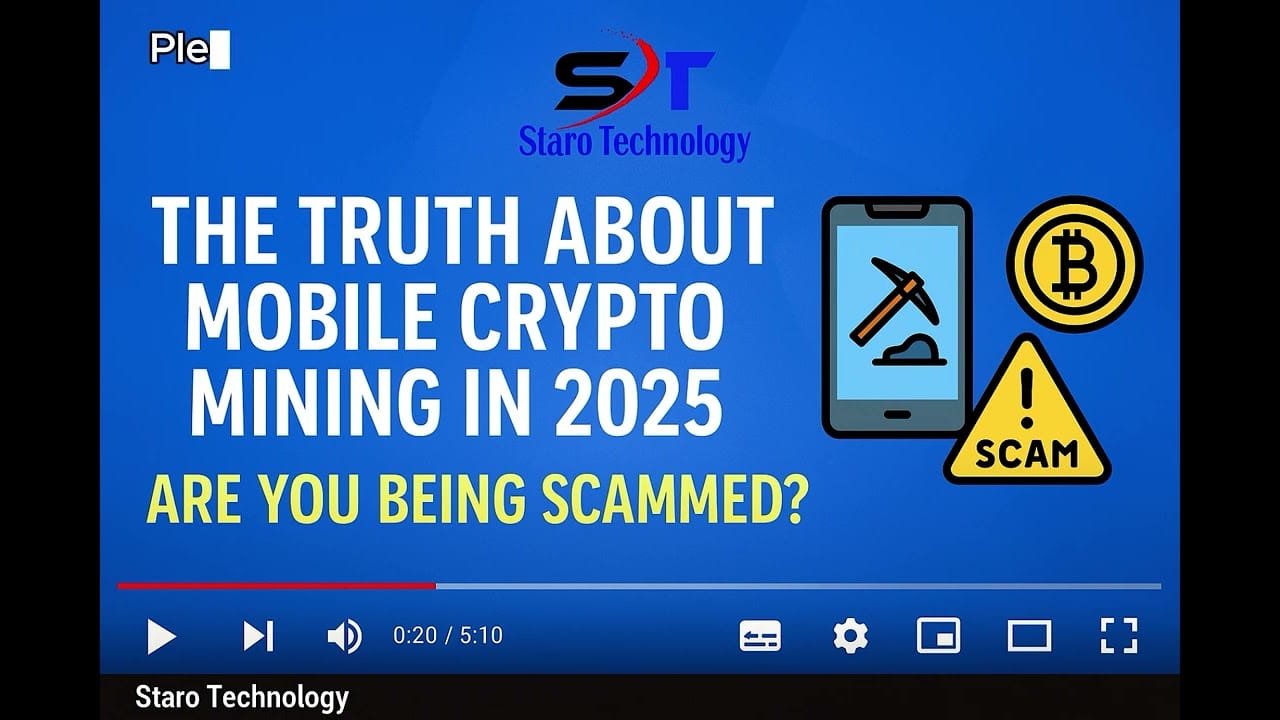 Stop Wasting Time On Fake Crypto Mining Apps! | 2025