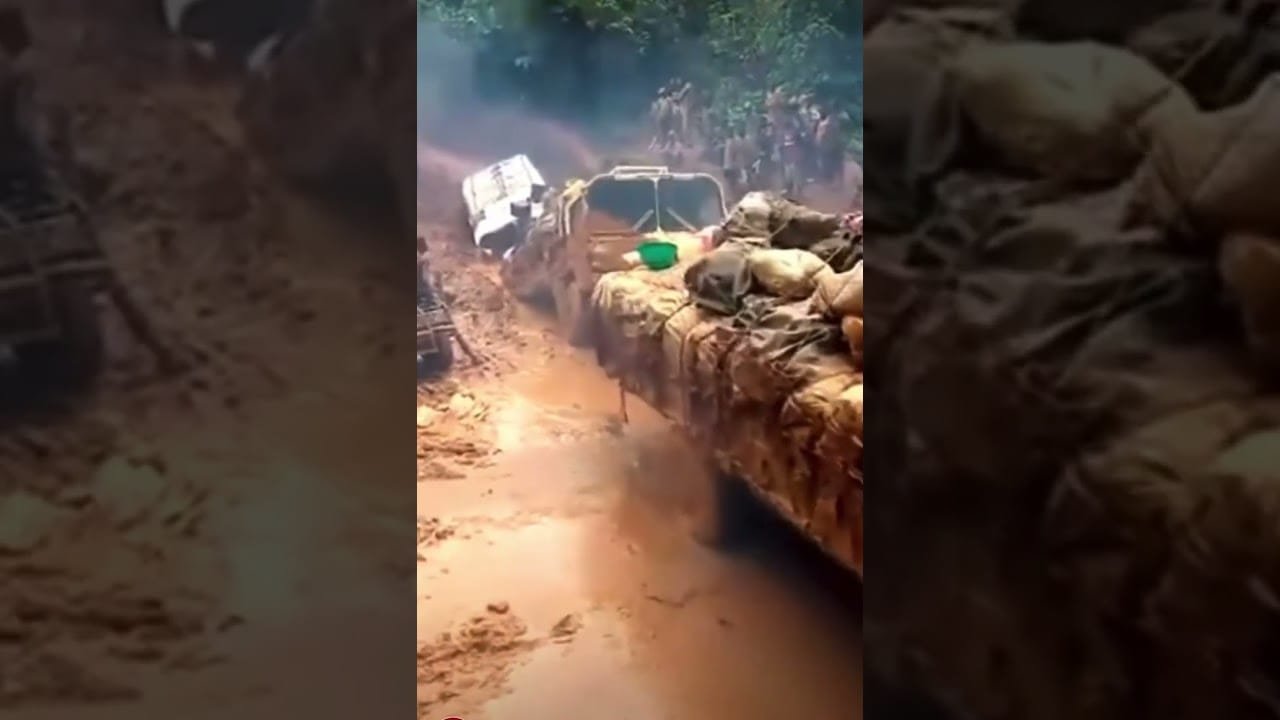 Busy Road In The Drc #miningnews #skillingsminingreview