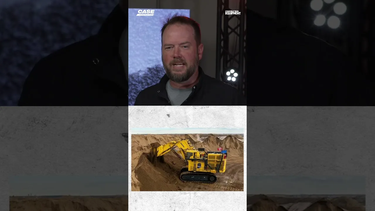 Komatsu's Biggest Mining Excavator; Trackunit + Bosch Rexroth; Trailer Mover: