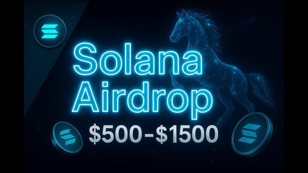 Real Solana Airdrop Rewards | Crypto Airdrop | Beginner Friendly