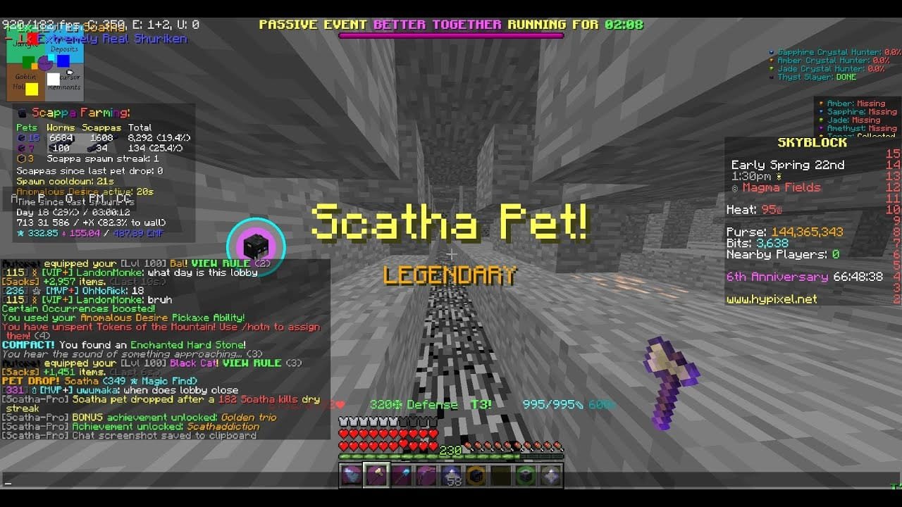 The Real Ultimate Scatha Mining Guide | Hypixel Skyblock