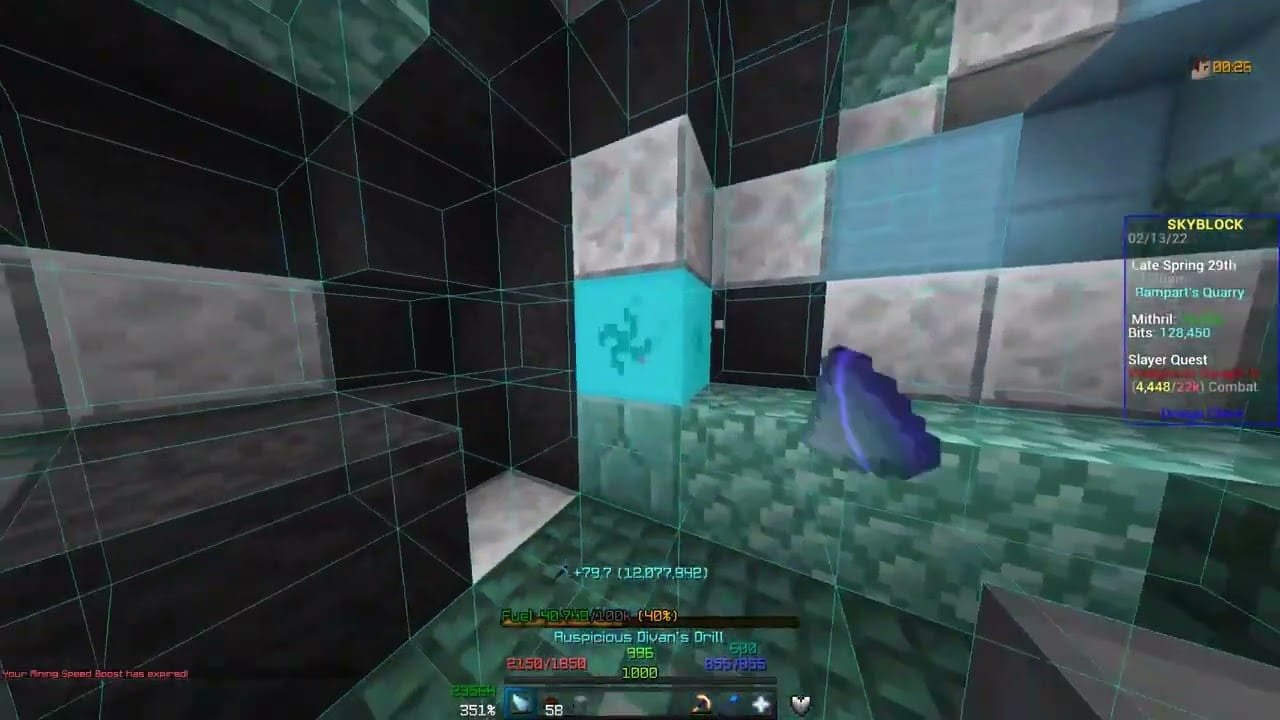 Ultimate Undetectable Mithril Macro Mod For Dwarven Mines Hypixel Skyblock