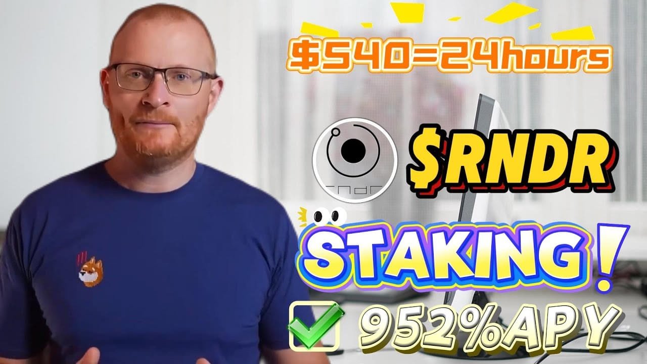 Crypto Bull Market Guide: Stake Rndr Token Project & Earn