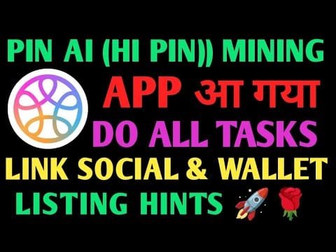Pin Ai Airdrop Update | Pin Ai App Update |