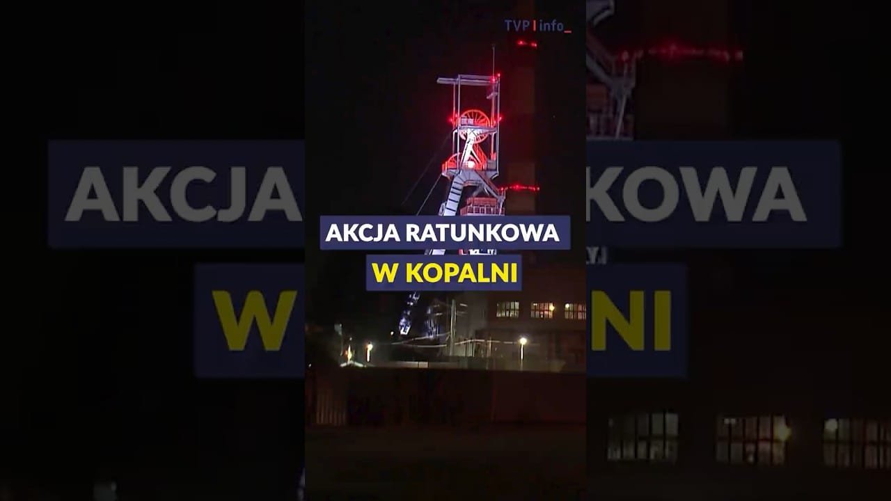 Wstrząs W Kopalni. Trwa Akcja Ratownicza #polska #shorts