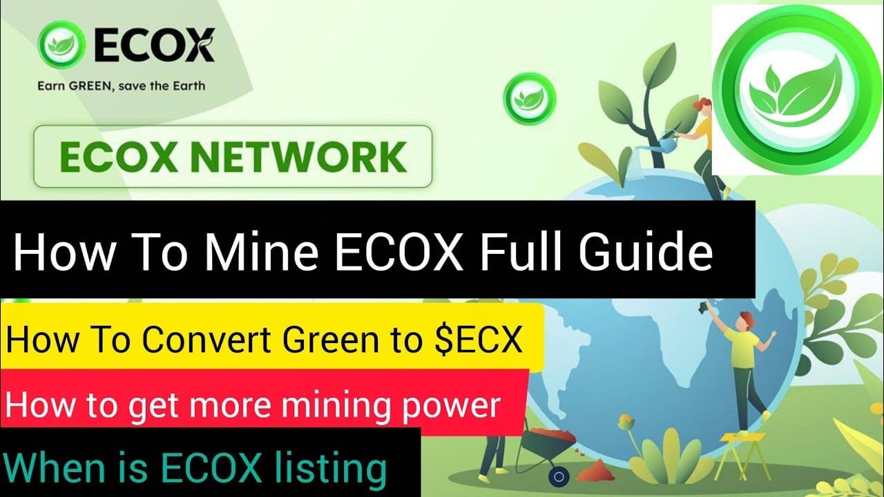 Ecox Mining Full Guide How To Convert Green To