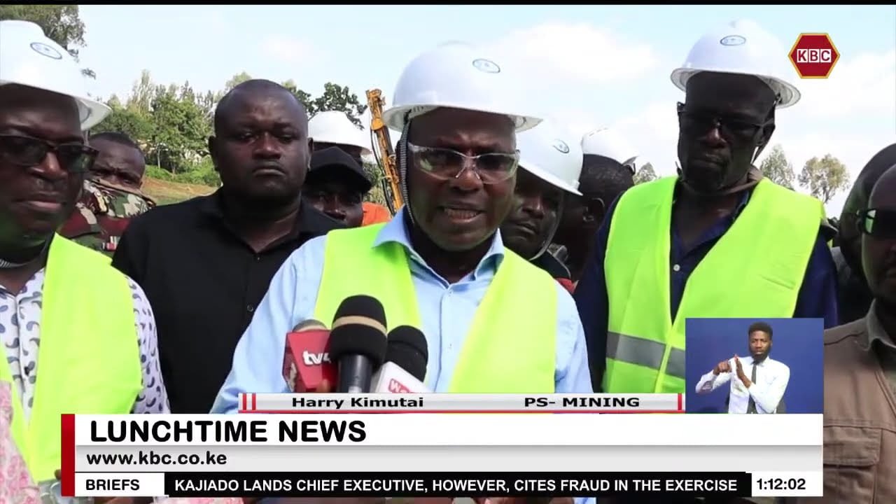 Gov't Launches Gold Mining Operations In Busia County