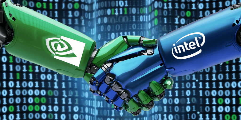 Intel Spikes 23% on Deal With Nvidia to Develop AI Hardware