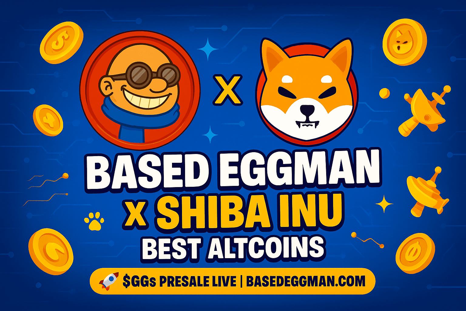 Shiba Inu whale activity is drawn to Based Eggman presale: why SHIB whales are now buying $GGs token