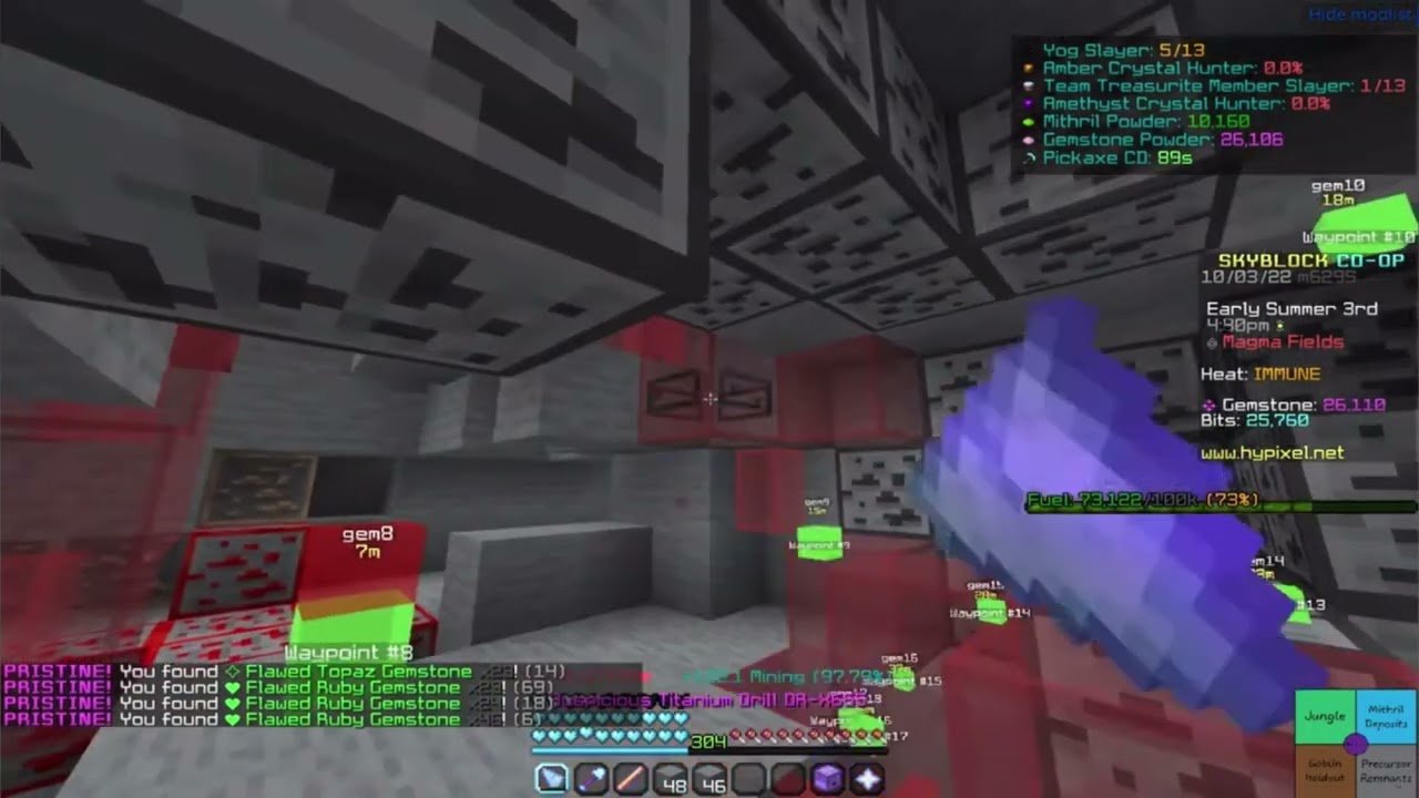 Best Undetectable Hypixel’s Improved Gemstone Mining Macro October 2025