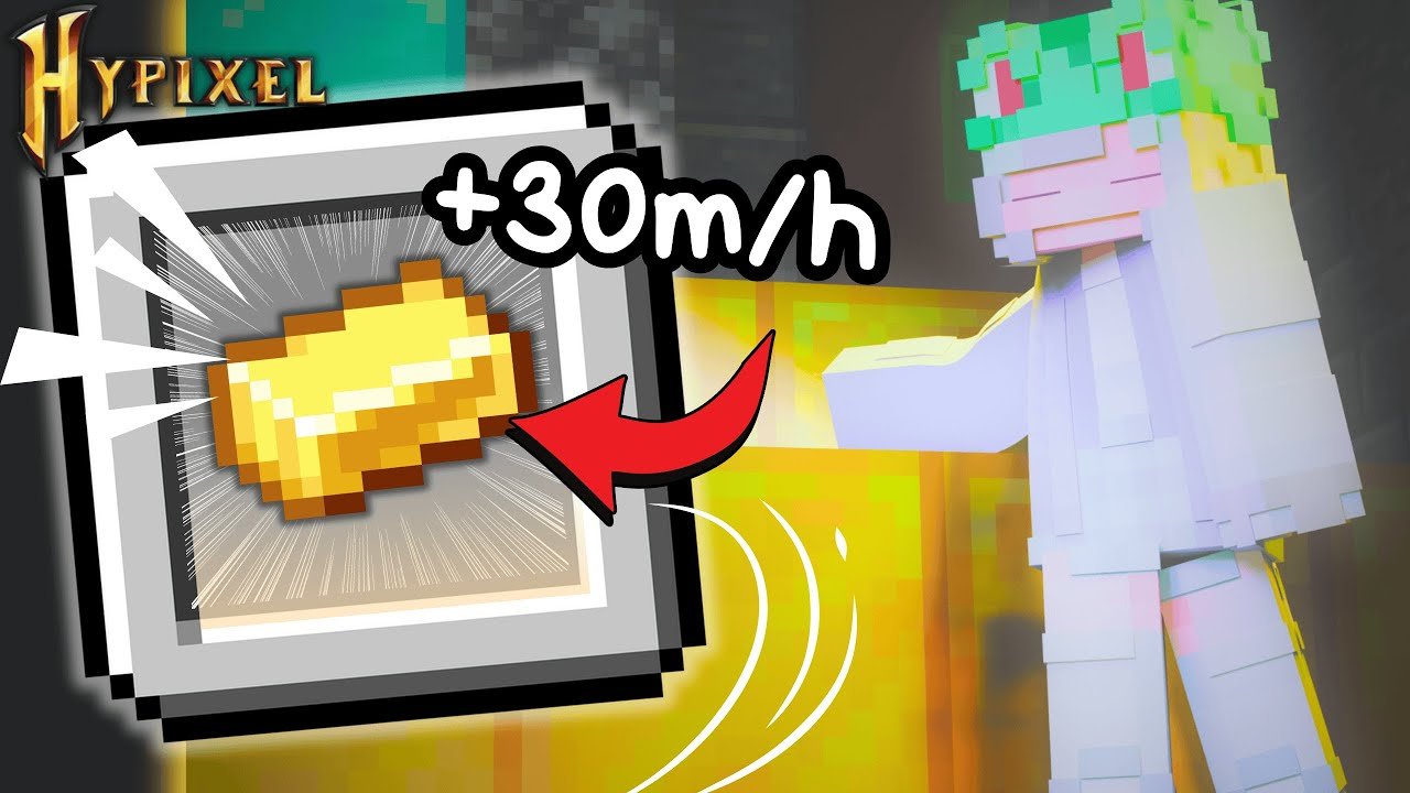 Der Ultimative Gold Mining Guide Für Hypixel Skyblock