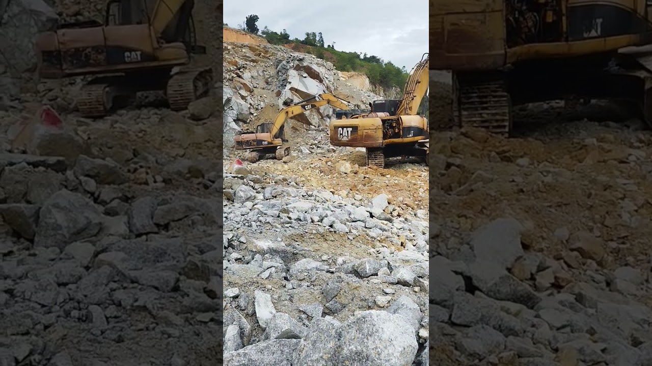 Looks Easy But Very Difficult For Beginners #excavator #mining #quarry