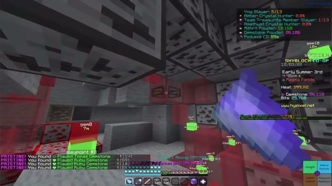 Best Undetectable Hypixel’s Improved Gemstone Mining Macro November 2025