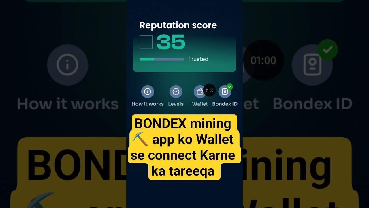 Bondex App – Wallet Connect Step By Step #shorts #bondex