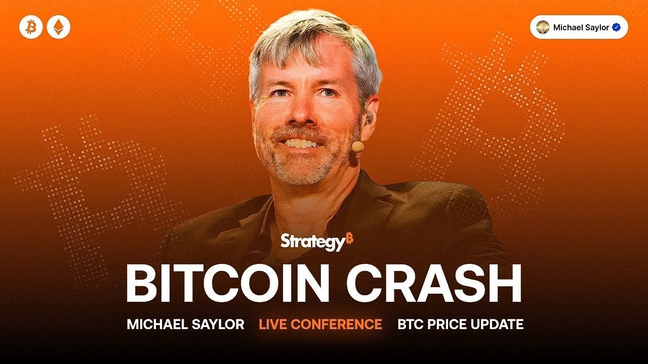 Michael Saylor: Bitcoin Crash Explained! Massive Btc Dump & What's