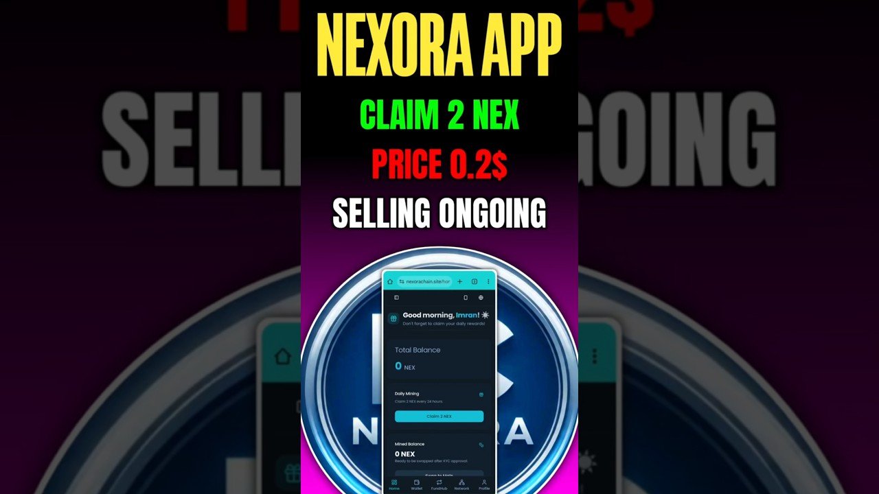 Nexora Chain Mining App Review 2025 | Full Earning Guide,