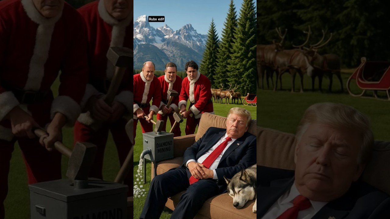 Trump Mining Destroyed By Keir Starmer, Olaf Scholz And Justin