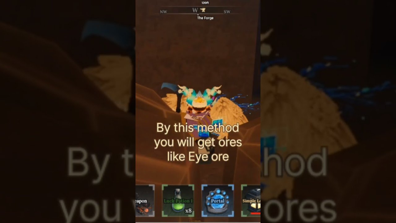 Best Afk Mining In The Forge For Beginners #roblox #forge