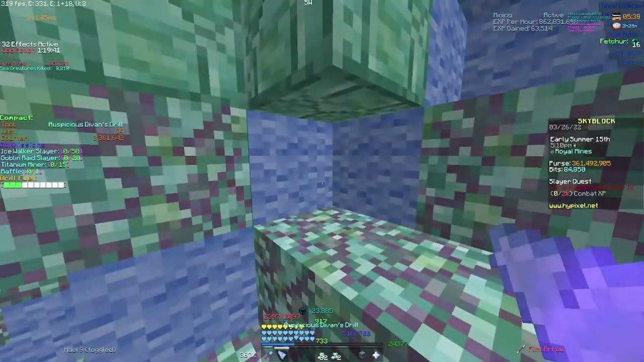 Get Hotm7 In Under A Day Mining Macro Mod Hypixel