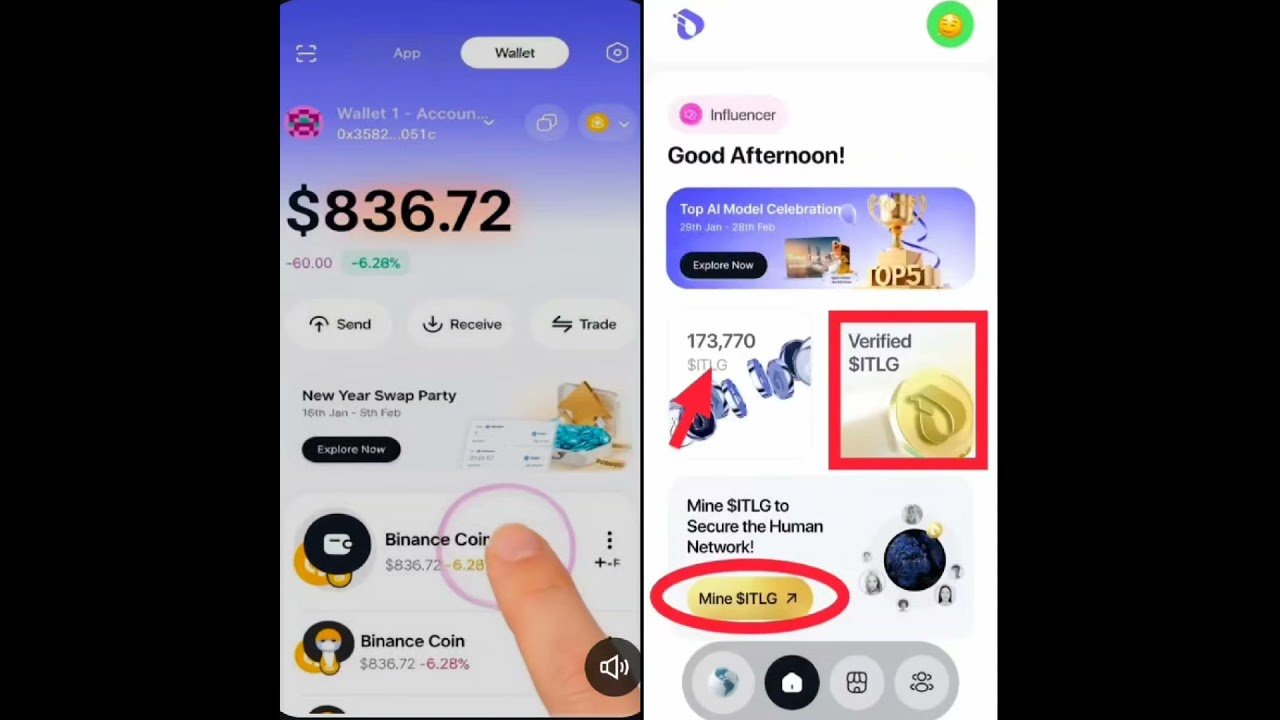 Itlx Wallet And Interlink Mining App. Let's Go Beginners. #itl