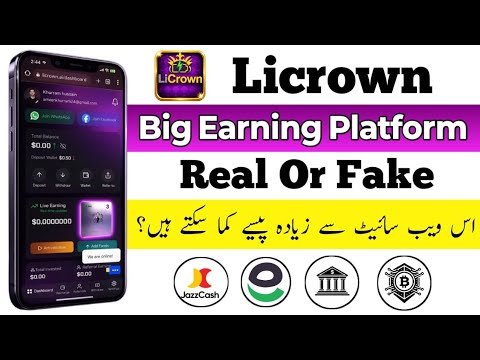 Licrown Mining Platform Full Guide | Real Or Fake |