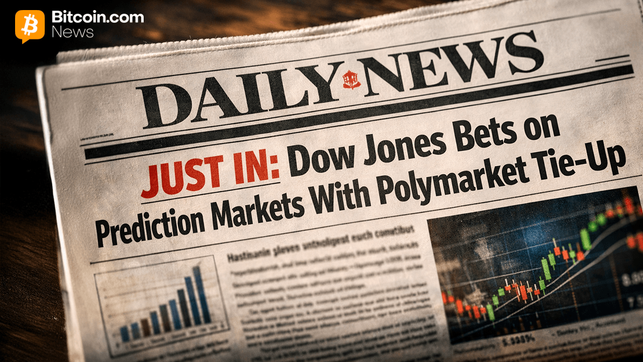 Polymarket Enters the Newsroom Through Dow Jones Alliance