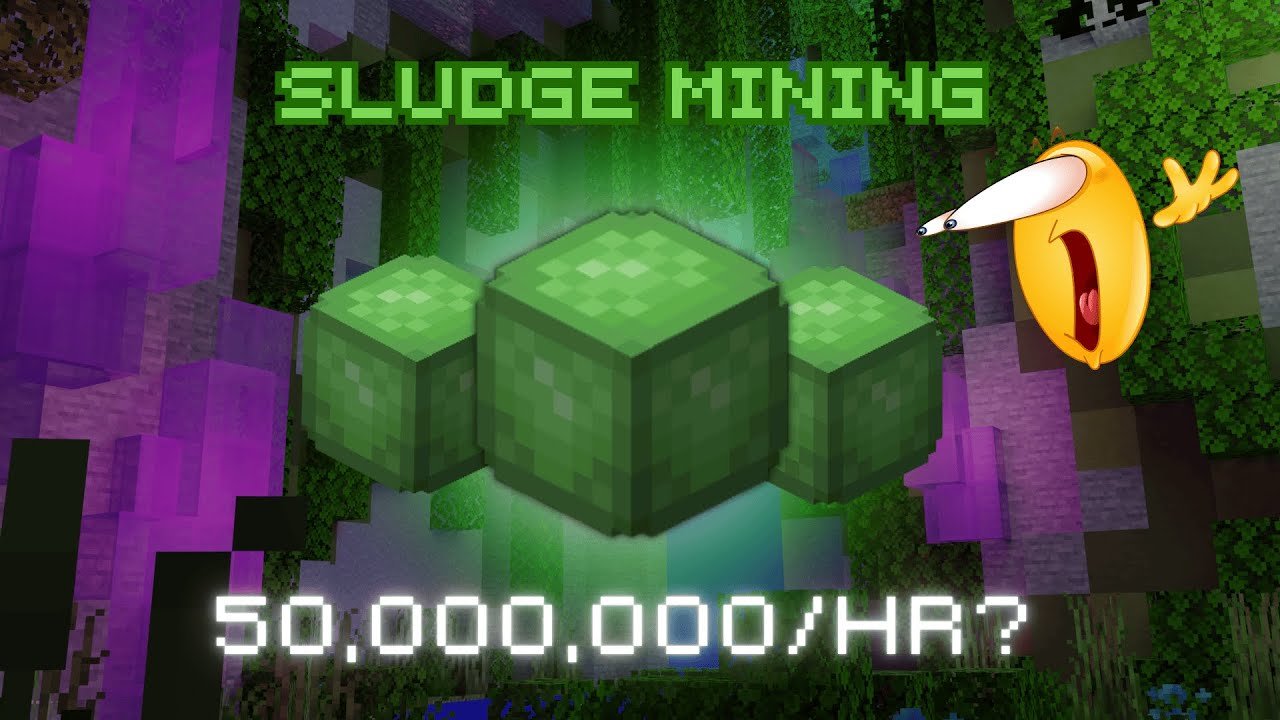 Quick Guide To 50m/hour With Sludge Mining Hypixel Skyblock