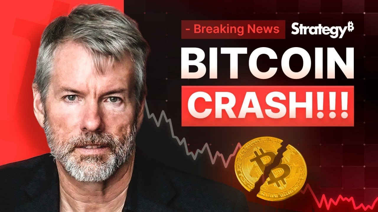 Michael Saylor On Bitcoin Crash & Mstr Stock Drop –