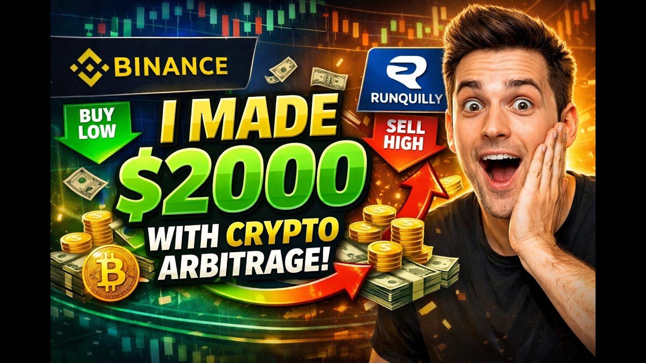 How I Make $1,000 Daily With Crypto Arbitrage (step By Step Guide)
