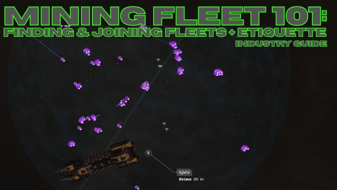Mining Fleet 101: Find & Join Fleets + Etiquette 