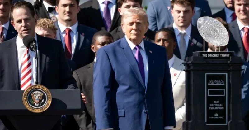 President Trump leads delegation of top business executives to China in first presidential visit since 2017
