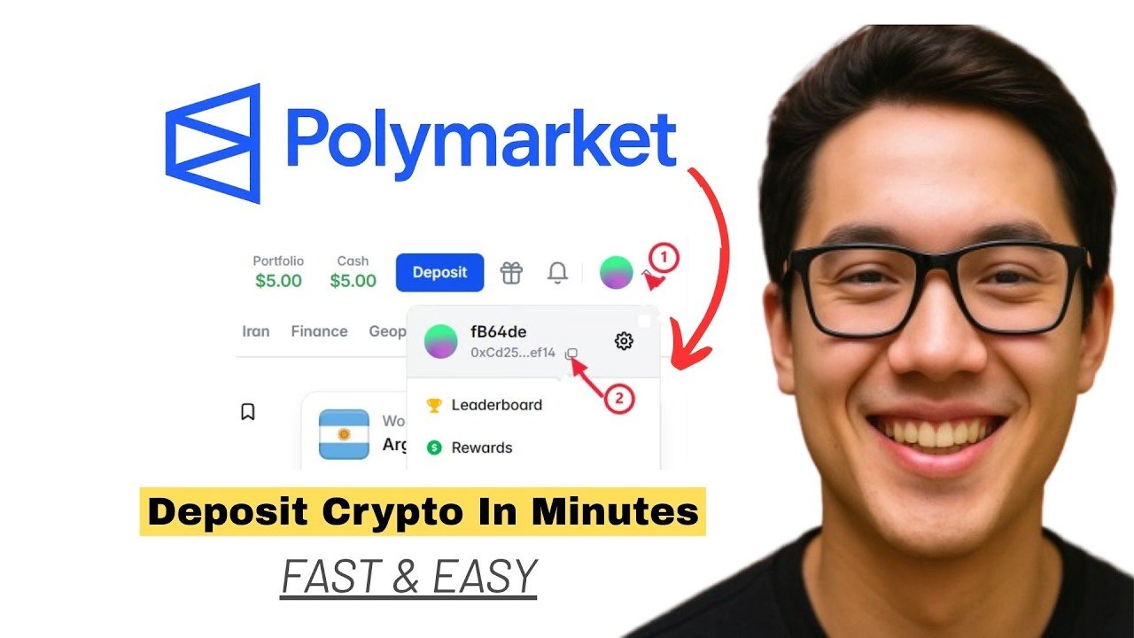 How To Deposit Crypto In Polymarket (quick & Easy!)