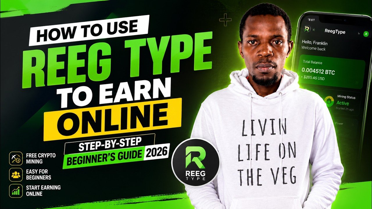 How To Use Reeg Type To Earn Online | Step By Step