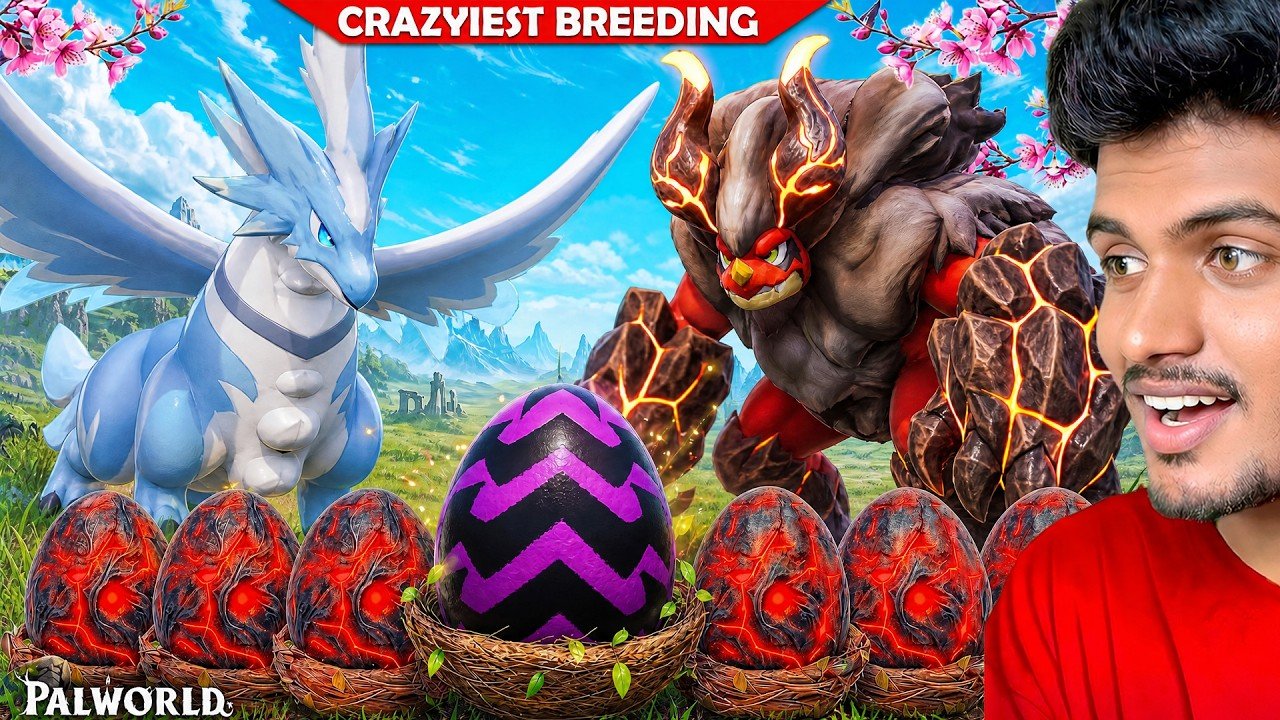 I Breed The Fastest Mining Pal In Palworld!
