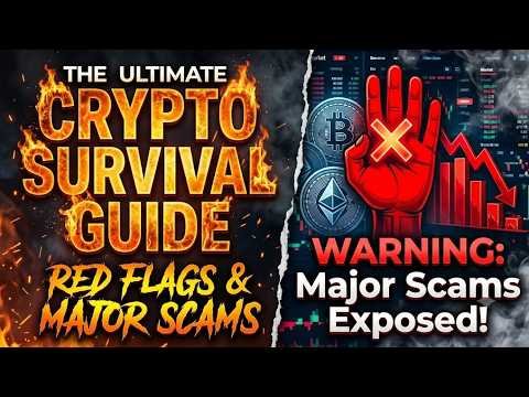 The Ultimate Crypto Survival Guide: Red Flags & Major Scams